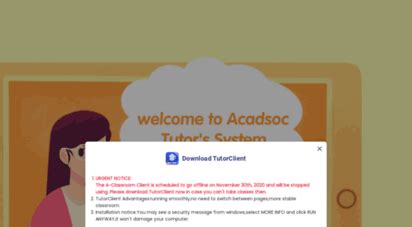 acadsoc|Acadsoc.TutorClient.